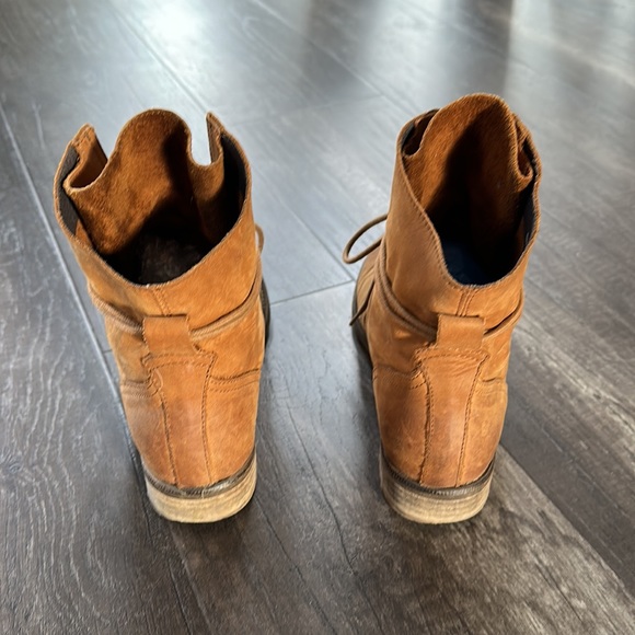 Hibou Frocata brown lace up boots size 36 - Picture 3 of 11